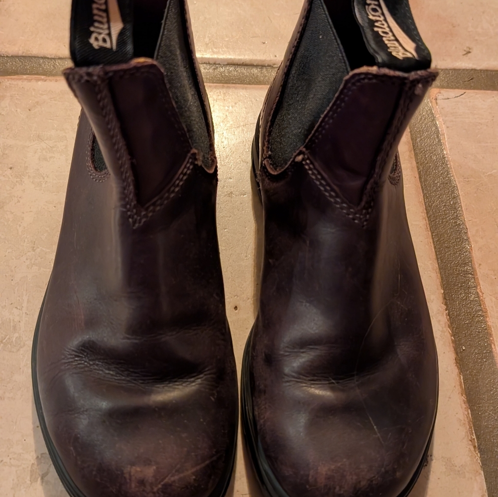 Blundstone Women's Dark Brown Leather Boots